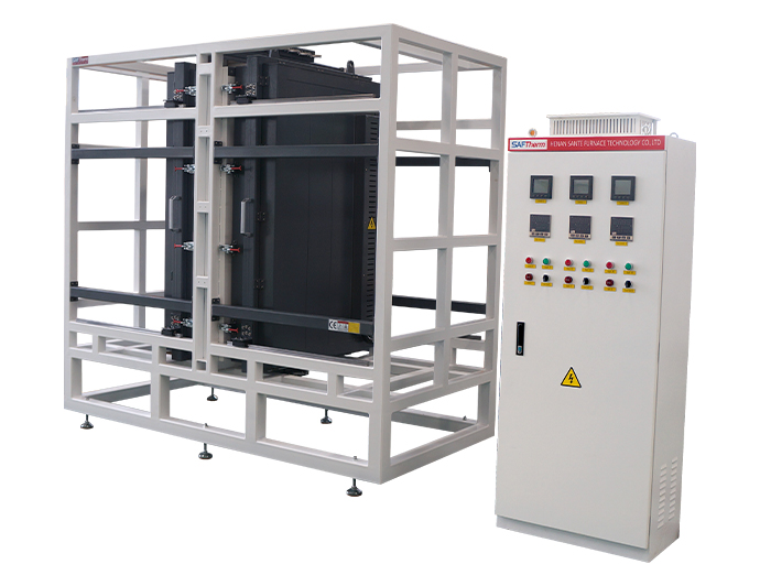 多管三溫區(qū)立式管式爐